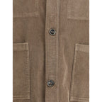 Cruna Brown Cotton Coat