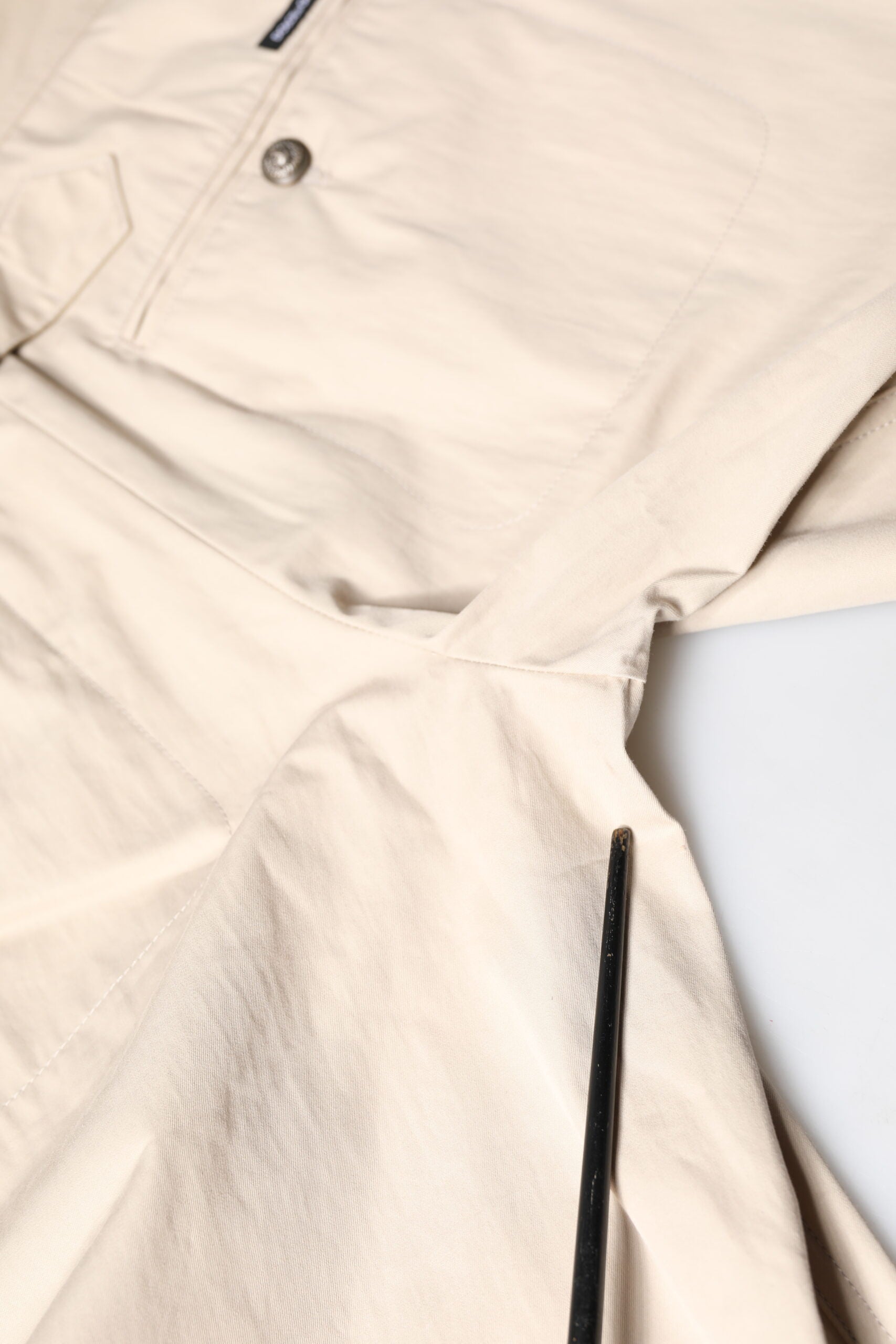 Dolce & Gabbana Beige Cotton Tapered Cargo Men Trouser Pants