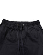 Dolce & Gabbana Black Mid Waist Drawstring Men Jogger Pants