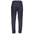 Gianmarco Venturi Blue Cotton Pant