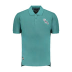 Gianmarco Venturi Green Cotton Polo Shirt
