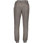 Gianmarco Venturi Gray Cotton Pant