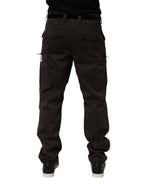 Dolce & Gabbana Brown Re- Edition Cotton Men Cargo Pants