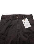 Dolce & Gabbana Brown Re- Edition Cotton Men Cargo Pants