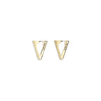 Versace Gold Metal Earrings