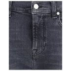 7FOR Relaxed Skinny Slim Illusion Jeans