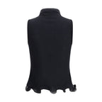 Fendi Black Wool Top