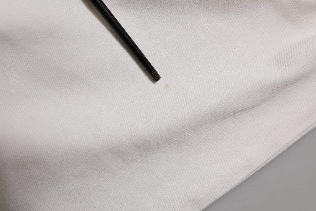 Prada White Mid Waist Skinny Fit Denim Casual Trouser Jeans