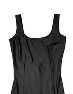 Dolce & Gabbana Black Sleeveless Bodycon Women Jumpsuit Dress