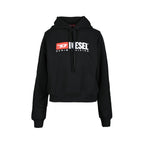 Diesel Black Cotton Hoodie