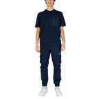 Antony Morato Blue Cotton T-Shirt