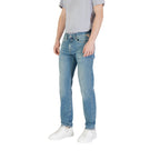 Replay Blue Cotton Skinny Jeans