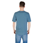 Jack Jones Blue Cotton T-Shirt
