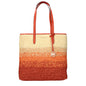 Michael Kors Orange Raffia Shoulder Bags