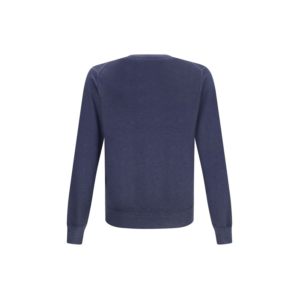 Cruciani Green Cashmere Cashmere Sweater