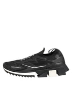 Dolce & Gabbana Black SORRENTO Sport Stretch Sneakers Shoes