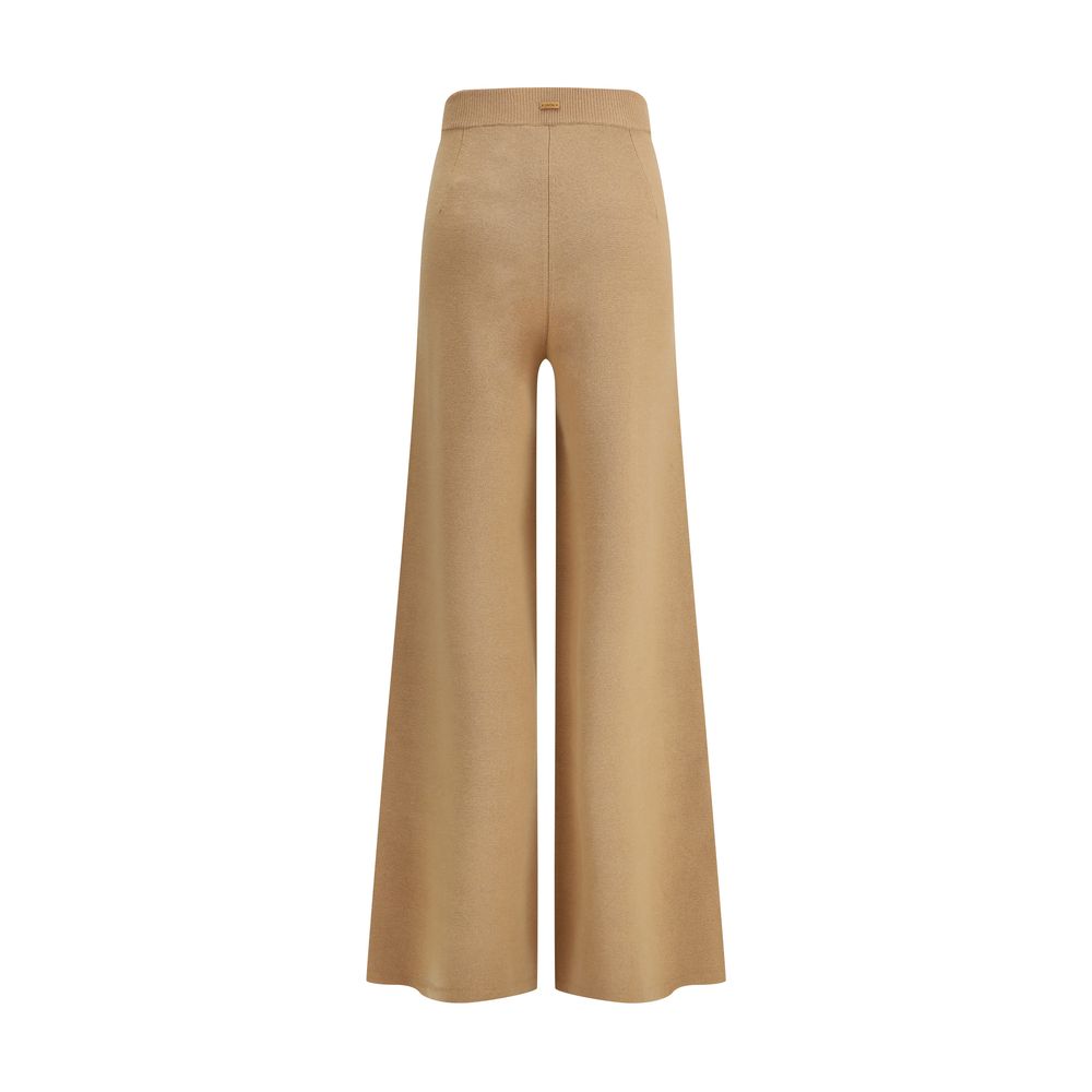 Max Mara Beige Wool Casual Pants