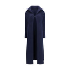 Balenciaga Blue Polyester Full-Length Jacket