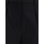 Max Mara Black Camel Hair  Casual Pants