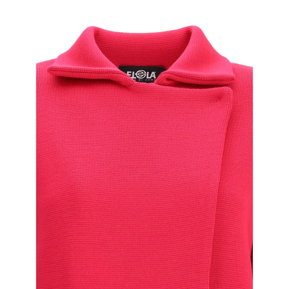 Ella Multicolor Merino Wool Coat