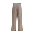 Jacob Cohen Brown Cotton Relaxed Fit Jeans