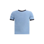 Chloé Light Blue Cotton T-Shirt