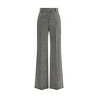 Valentino Gray Wool Casual Pants