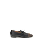 Valentino Garavani Black Goatskin Slip-On Loafers