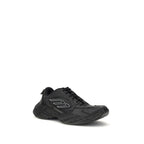 Balenciaga Black Calf Leather Bos Taurus Athletic Sneakers
