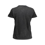Desigual Black Cotton T-Shirt