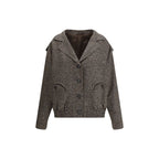 Blazé Milano Brown Polyester Bomber
