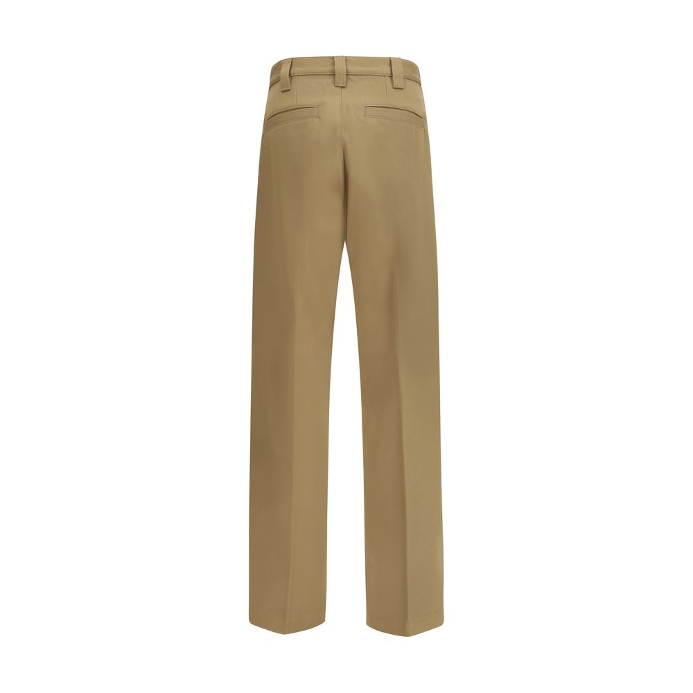 Namacheko Beige Cotton Casual Pants