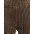 Avenue Montaigne Brown Cotton Casual Pants