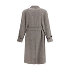 Ferragamo Beige Wool Coat
