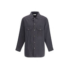Lemaire Gray Silk Shirt