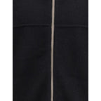 GR10K Black Wool Coat