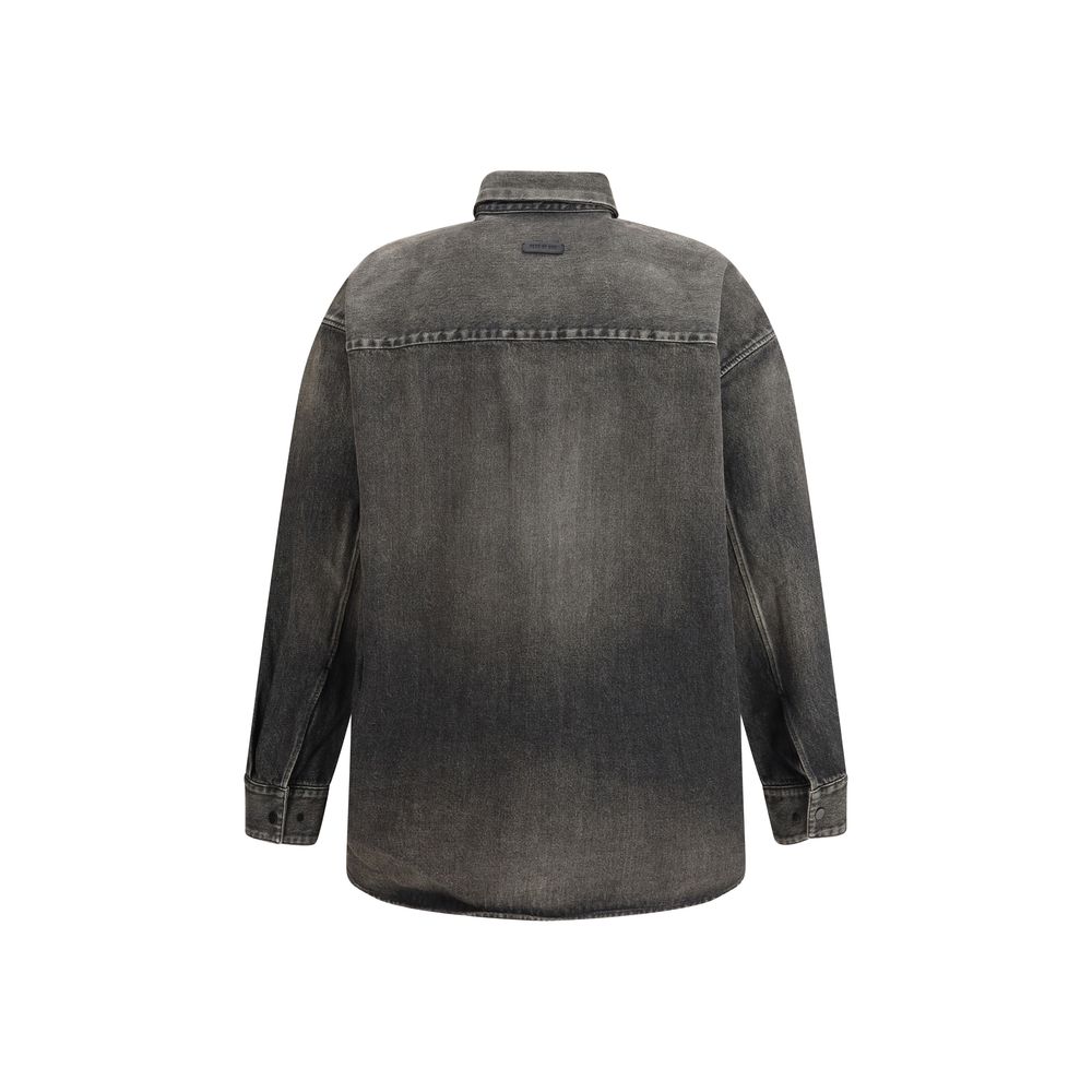 Fear Of God Black Denim Shirt