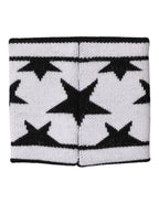 Dolce & Gabbana White Black Wool Logo #DGMILLENNIALS Wristband