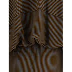 Petar Petrov Multicolor Silk Casual Dress