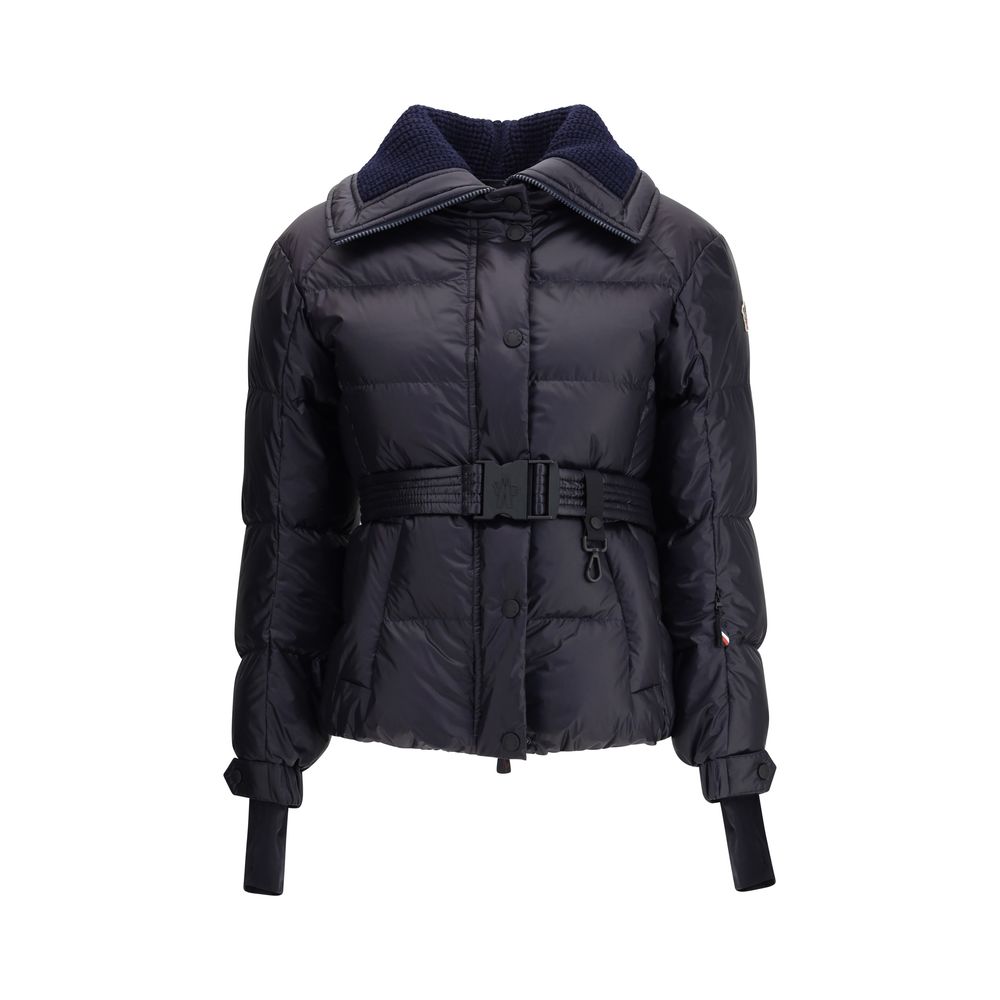 Moncler Grenoble Blue Polyamide Coat