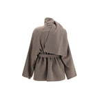Rick Owens Brown Cashmere Coat