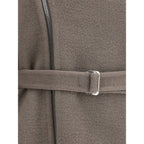 Rick Owens Brown Cashmere Coat