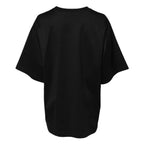 Dolce & Gabbana Black Cotton DG Logo Embroidery Top  T-shirt