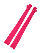 Dolce & Gabbana Pink Wool Fingerless Elbow Length Mitten Gloves