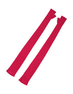 Dolce & Gabbana Pink Wool Fingerless Elbow Length Mitten Gloves