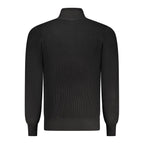 Rifle Black Nylon Men Sweater