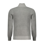 Rifle Gray Nylon Men Sweater