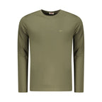 Rifle Green Cotton Men T-Shirt