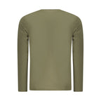 Rifle Green Cotton Men T-Shirt