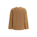 Max Mara Brown Wool Sweatshirt